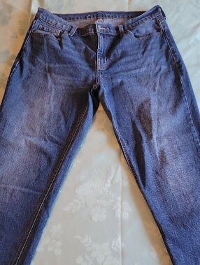 Womens Dark Blue Jeans